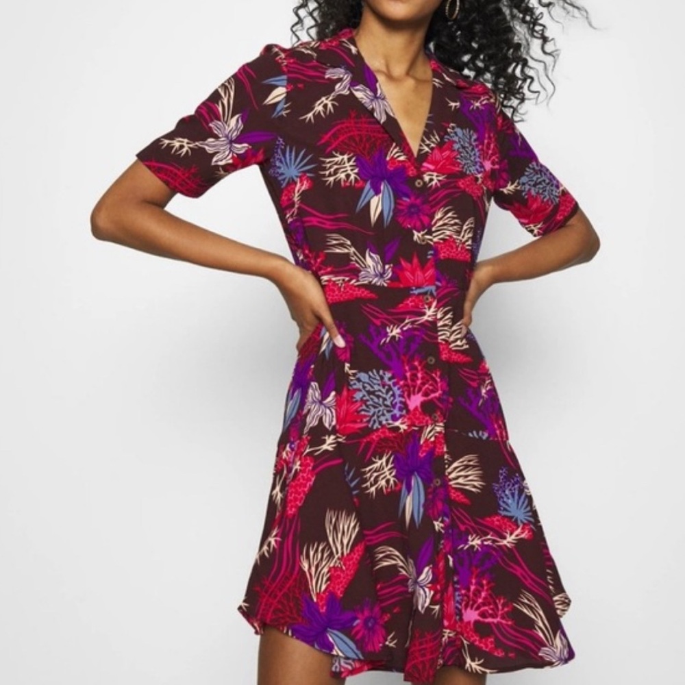 Scotch & Soda Multicolor Floral Dress
